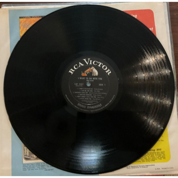 VINTAGE VINYL RECORD - “I WANT TO GO WITH YOU” EDDY ARNOLD - Picture 4 of 9